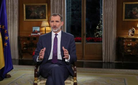 El rey de España, Felipe VI