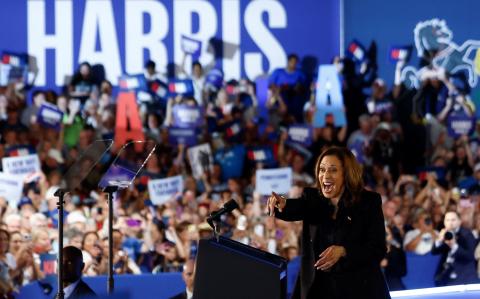 Harris disfruta de un amplio apoyo en Los Ángeles, y la "Kamalamanía" se disparó esta capital del entretenimiento desde que reemplazó a Joe Biden como candidata demócrata.