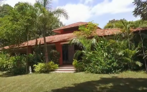 Imagen de la quinta "La Chingada", en Palenque, Chiapas.