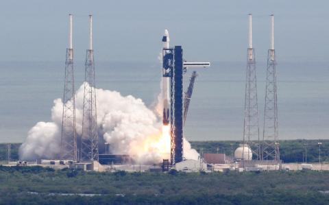 Cohete SpaceX Falcon 9.