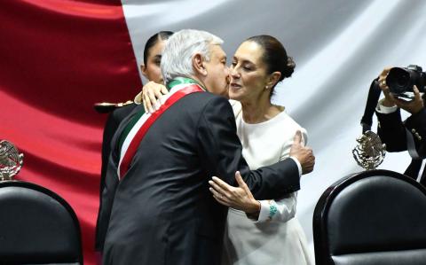 CIUDAD DE MÉXICO, 01 OCTUBRE 2024.- Claudia Sheinbaum, tomó protesta como Presidenta Constitucional de los Estados Unidos Mexicanos, durante la sesión de Congreso General realizada en la Cámara de Diputados.
FOTO: MARIO JASSO/CUARTOSCURO.COM