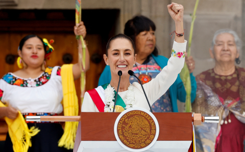 Claudia Sheinbaum, presidenta de México.