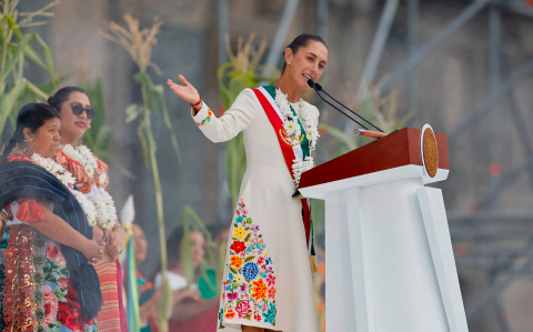 Claudia Sheinbaum, presidenta de México.