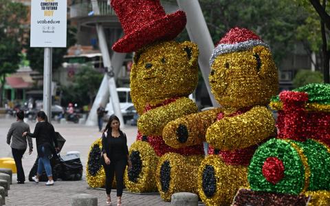 Navidad adelantada en Venezuela.