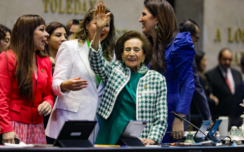 Ifigenia Martínez, presidenta de la Cámara de Diputados