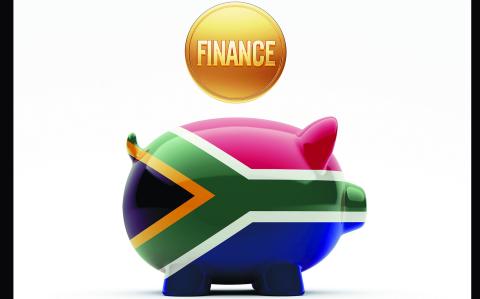 South Africa High Resolution Finance Concept