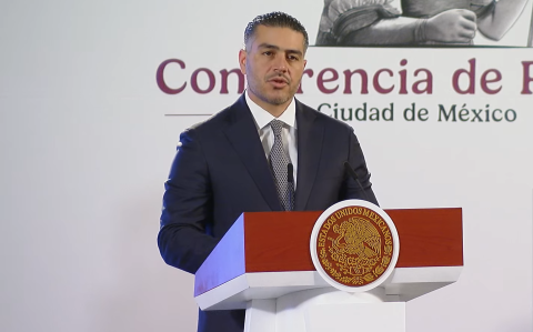 El secretario de Seguridad y Protección Ciudadana, Omar García Harfuch.