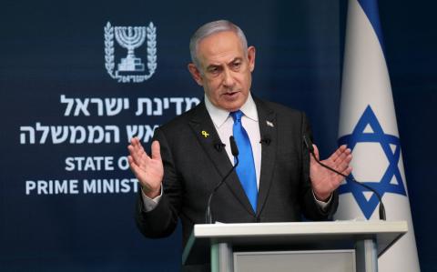 Netanyahu no identificó por su nombre al sustituto de Nasralá que, según afirmó, Israel había matado.