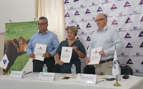 Canacope Monterrey, Fira y SFI acuerdan apoyar proyectos de pequeños empresarios.