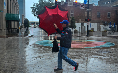 El huracán Milton tocó tierra en el estado de Florida.