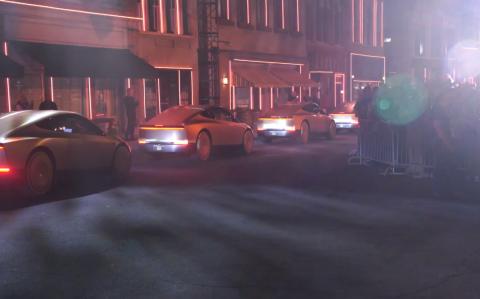 Presentación del Cybercab, el robotaxi de Tesla.