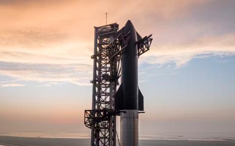 Vuelo de prueba de la nave Starship de SpaceX. Official SpaceX  Foto: CC BY-NC