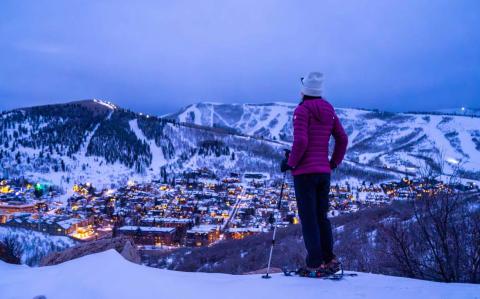 Paisajes hermosos en Park City, Utah.