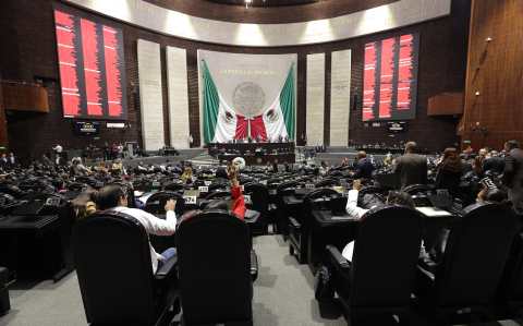 El Pleno de la Cámara de Diputados arrancaron con el debate de las leyes secundarias de la reforma al Poder Judicial.