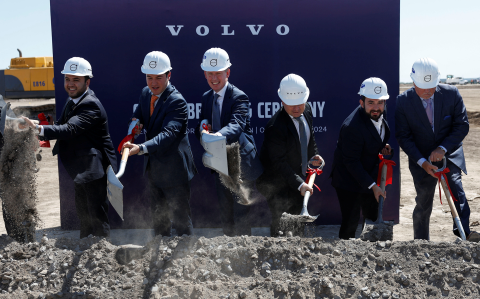 Arranca la construcción de la planta de Volvo en Ciénega de Flores, Nuevo León.