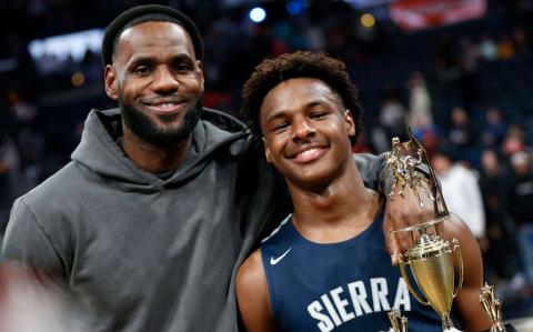 Los James ya son parte de la historia de la NBA