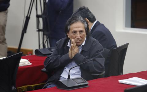 Alejandro Toledo, expresidente de Perú.