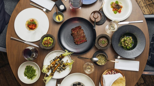 Restaurante Raíz, en Polanco.