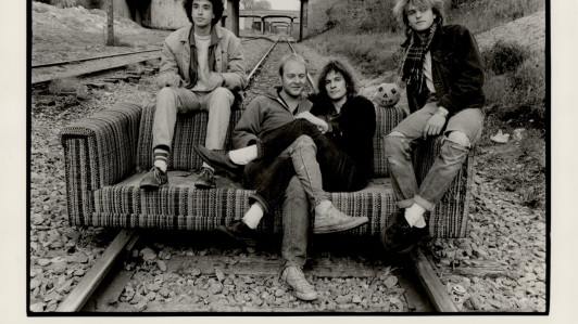 Chris Mars, Bob Stinson, Paul Westerberg y Tommy Stinson. Foto: Cortesía Rhino Records