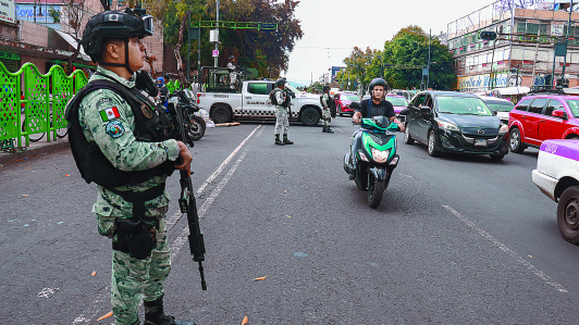 La Guardia Nacional inició operaciones en 2019. Sus elementos son adiestrados por el Ejército mexicano. Foto: Cuartoscuro