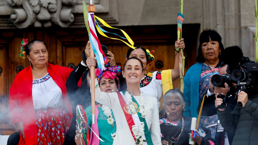 Claudia Sheinbaum, presidenta de México.