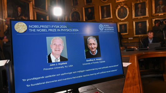 Ganadores del Nobel de Física 2024