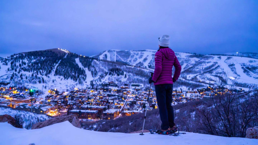 Paisajes hermosos en Park City, Utah.