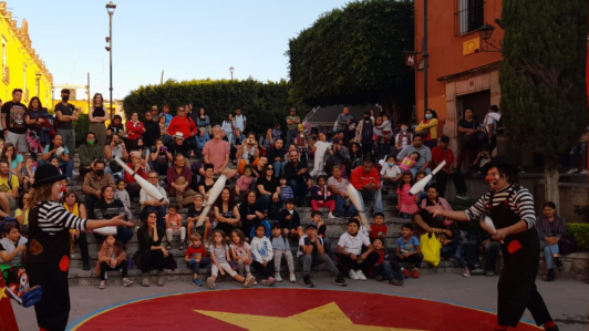 Teatro en tu barrio. Foto: Especial