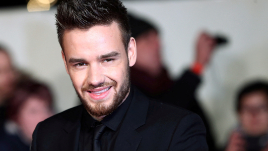 El cantante Liam Payne posa para los fotógrafos en el estreno mundial de la película "I am Bolt" en Londres