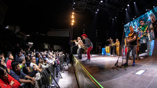 Los Auténticos Decadentes prendieron el Cervantino