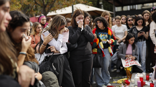 Fans reunidos en Madrid.