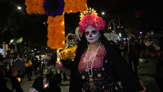 Procesión Nocturna de Catrinas 2024