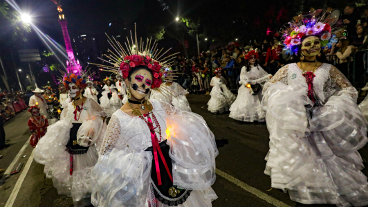 Procesión Nocturna de Catrinas 2024