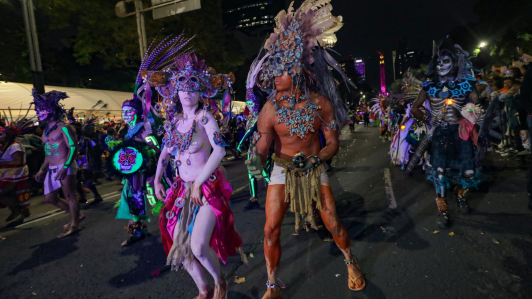 Procesión Nocturna de Catrinas 2024