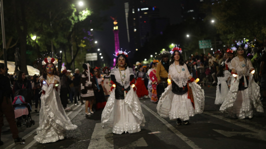 Procesión Nocturna de Catrinas 2024