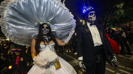 Procesión Nocturna de Catrinas 2024