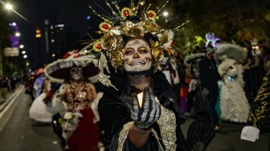 Procesión Nocturna de Catrinas 2024