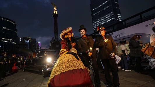 Procesión Nocturna de Catrinas 2024