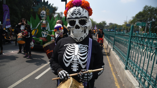 Contingentes que participaron en el desfile.