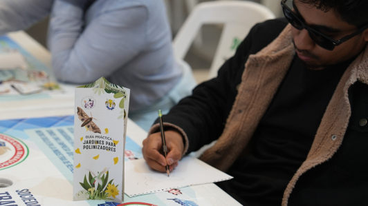 Aspectos de la edición anterior de la Feria Científica Chapingo.