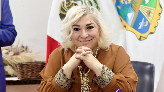 Adriana Lozano, secretaria de Finanzas de Tamaulipas