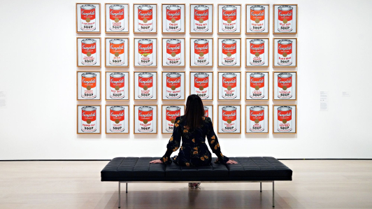 "Las sopas Campbell" de Andy Warhol: el consumismo enlatado