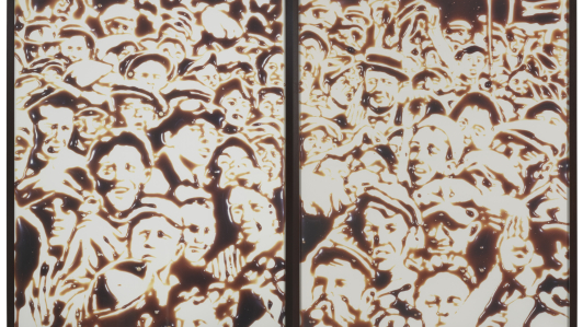 "Chocolate" de Vik Muniz: dulzura crítica