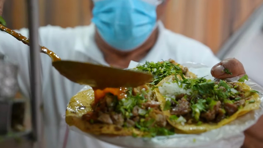 Tacos de tripa