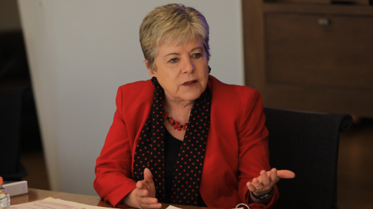 Alicia Bárcena, titular de la Semarnat.