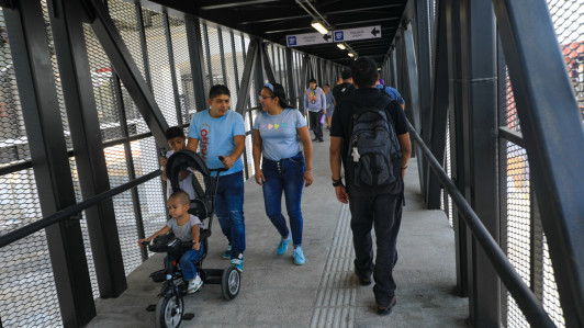 Inicio de operaciones Trolebús Chalco - Santa Marta Foto: Eric Lugo EE