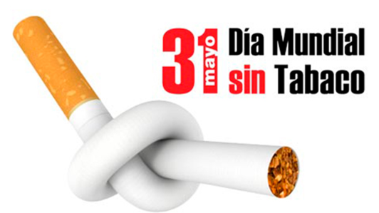 Día mundial sin tabaco.