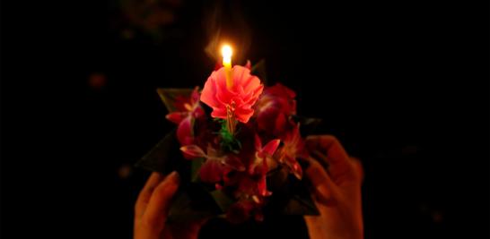 Festival de la segunda luna llena o Yi Peng en Tailandia. Foto: Reuters