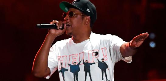 El rapero Jay-Z recibió ocho nominaciones por su más reciente producción "4:44". Foto: AFP. 