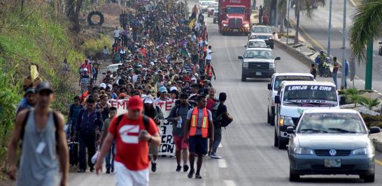 BuzzFeed News, uno de los primeros medios de Estados Unidos en publicar un reporte de la caravana, informó que los organizadores estimaban que "dos tercios" de los que marchan planeaban llegar a la frontera estadounidense, mientras que otros esperan reunirse con familiares en México.